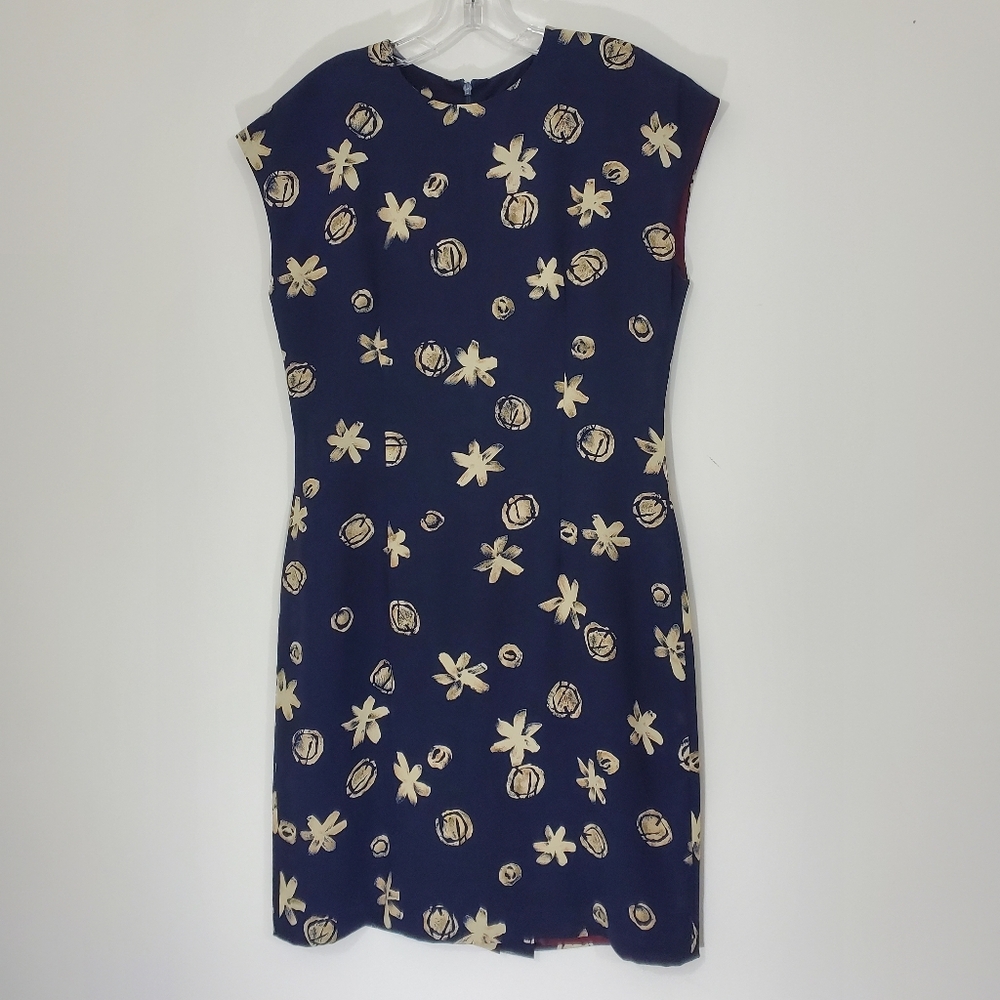 Preston and York Navy Dress, Size 8P